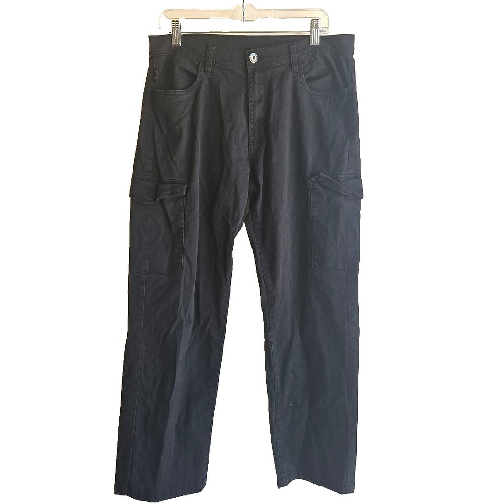 Ring of Fire Men's Charcoal Cargo Pants Size 32 Outdoors Gorpcore Utility
